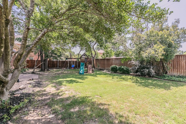 415 Saddle Tree Trl, Coppell, TX 75019 - view of yard featuring a playground
