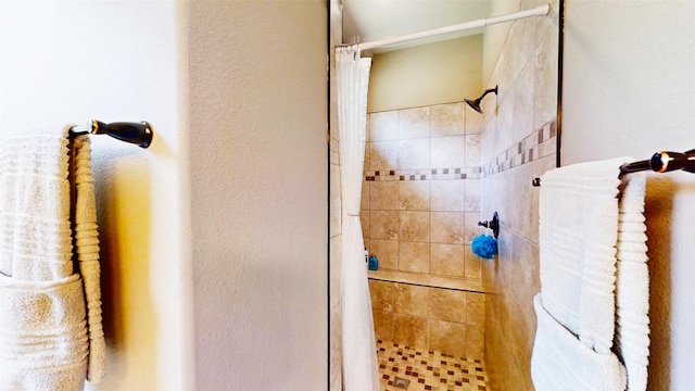 2807 Wind Point Ct, Tolar, TX 76476 - bathroom with a stall shower