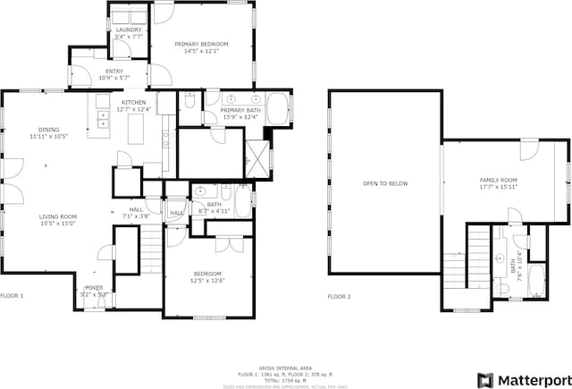 2807 Wind Point Ct, Tolar, TX 76476 - floor plan / room layout