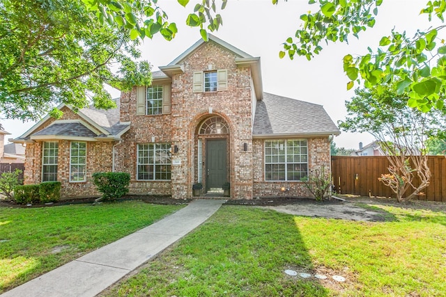 318 Mesquite Ct, Murphy, TX 75094 - traditional home featuring brick siding and roof with shingles