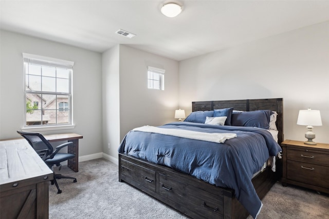 5909 Horsetail Dr, Mckinney, TX 75071 - bedroom with carpet flooring, a desk, and baseboards