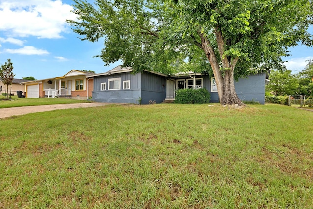 4208 Huckleberry Cir, Dallas, TX 75216 - ranch-style house featuring a garage and concrete driveway