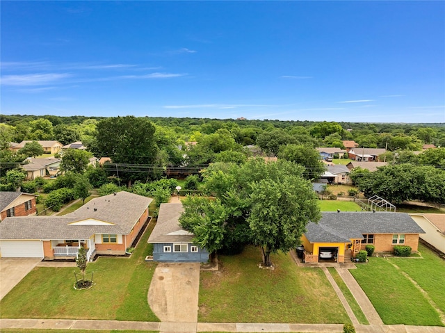 4208 Huckleberry Cir, Dallas, TX 75216 - aerial view of residential area