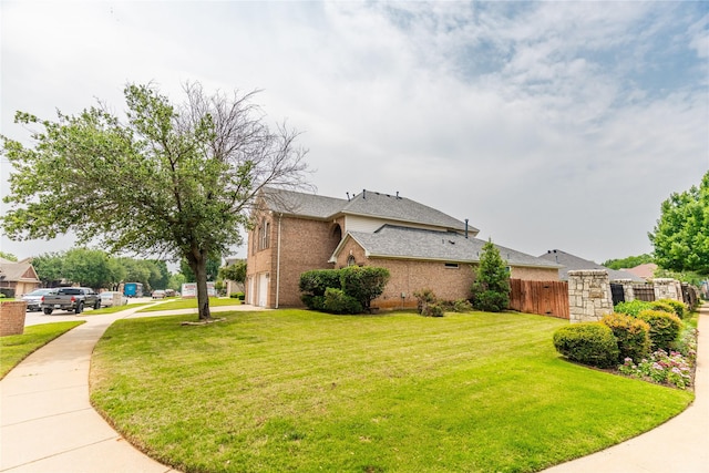 6500 Fannin Farm Way, Arlington, TX 76001 - view of property exterior with brick siding and a shingled roof