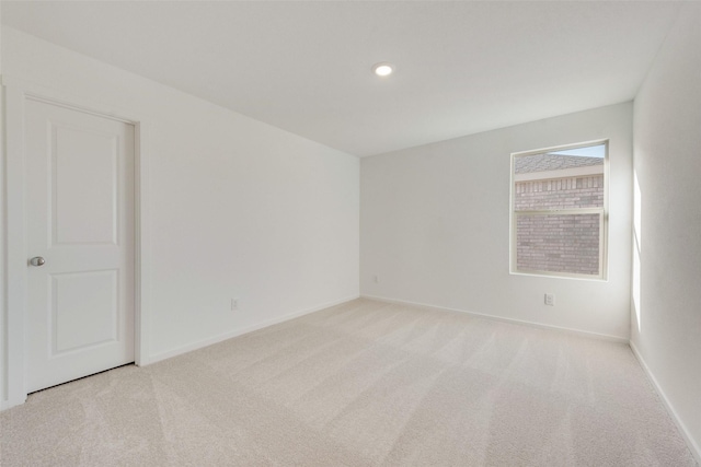4213 Brindley Rd, Little Elm, TX 75068 - spare room with carpet, baseboards, and recessed lighting