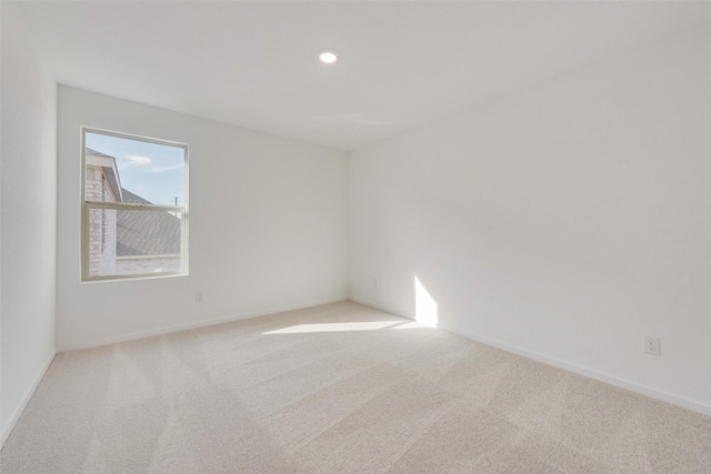 4213 Brindley Rd, Little Elm, TX 75068 - carpeted spare room featuring baseboards and recessed lighting