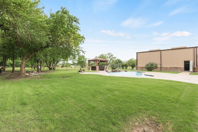 641 Hidden Pass, Royse City, TX 75189 - view of green lawn featuring a gazebo