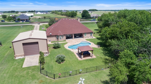 641 Hidden Pass, Royse City, TX 75189 - view from above of property featuring a pool