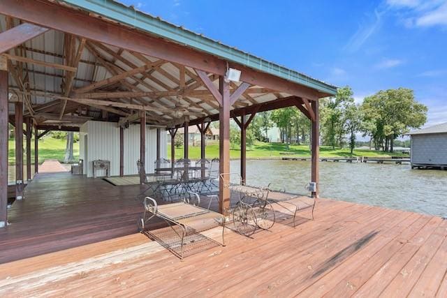 16887 Rainbow Ridge Cir, Tyler, TX 75707 - dock featuring a water view