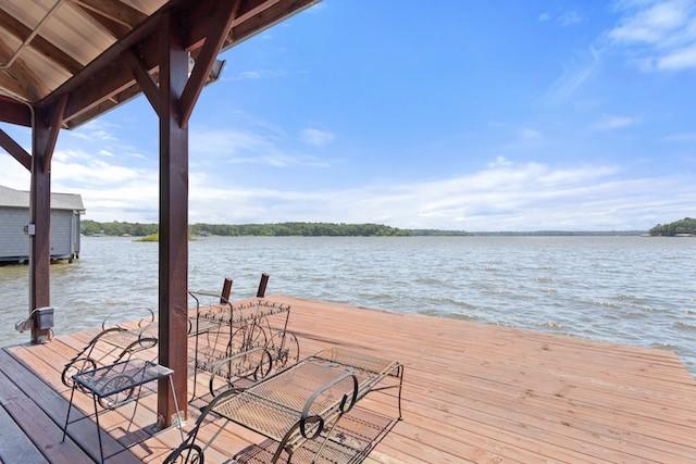 16887 Rainbow Ridge Cir, Tyler, TX 75707 - dock with a water view