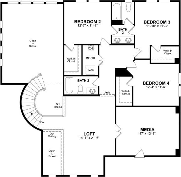 2840 Spring Valley Way, Anna, TX 75409 - property floor plan