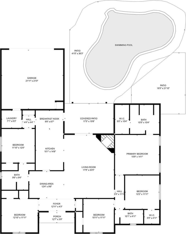 2324 Claridge Cir, Plano, TX 75075 - property floor plan