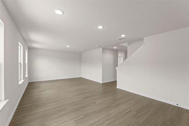 122 Doma Ave, Greenville, TX 75402 - living area with wood finished floors and baseboards