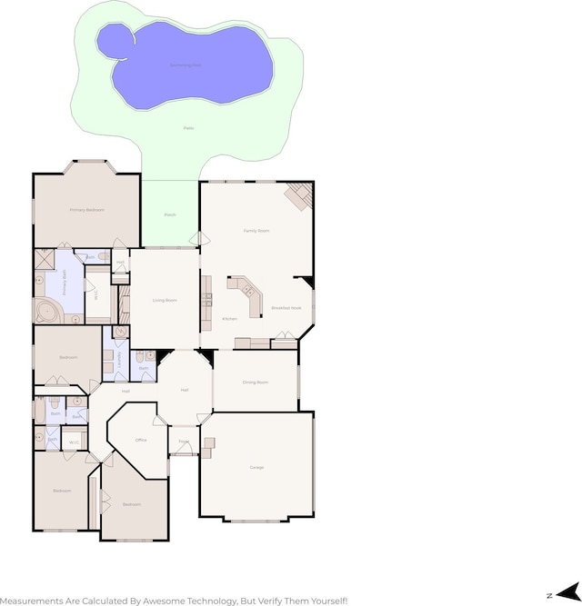 3404 Brookshire Run, Corinth, TX 76210 - floor plan / room layout