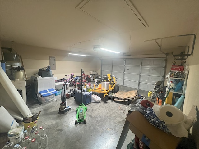 306 Valley Lake Ct, Springtown, TX 76082 - garage with electric panel