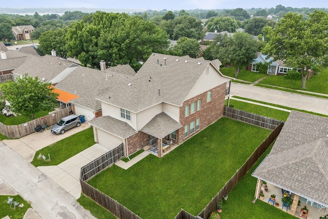 7502 Pacific Dr, Rowlett, TX 75088 - aerial view of residential area
