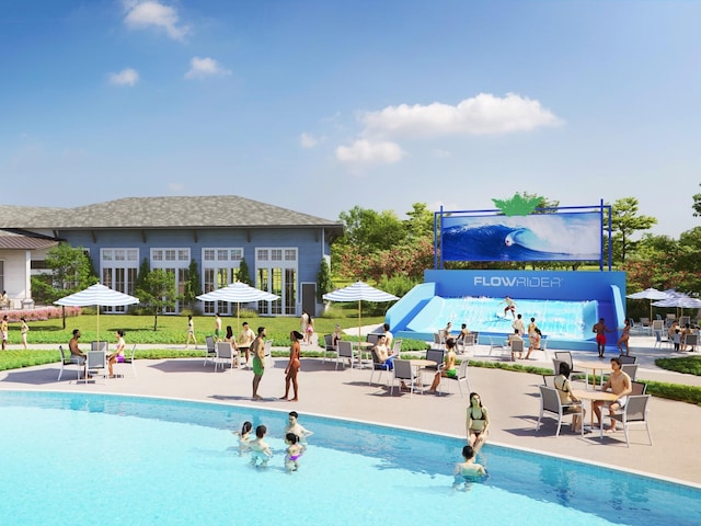 3010 Isla Ter, Princeton, TX 75407 - view of swimming pool