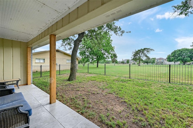 912 Kiowa Dr W, Lake Kiowa, TX 76240 - view of yard featuring a patio area