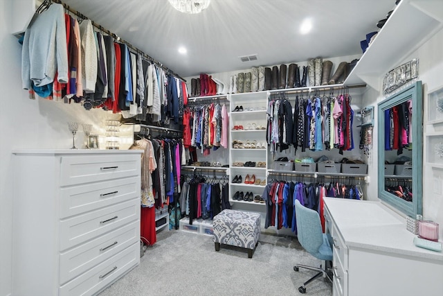 7747 Barber Ranch Rd, Fort Worth, TX 76126 - spacious closet featuring carpet flooring