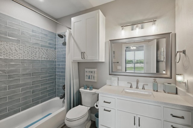 7747 Barber Ranch Rd, Fort Worth, TX 76126 - full bath featuring shower / bath combo, toilet, and vanity