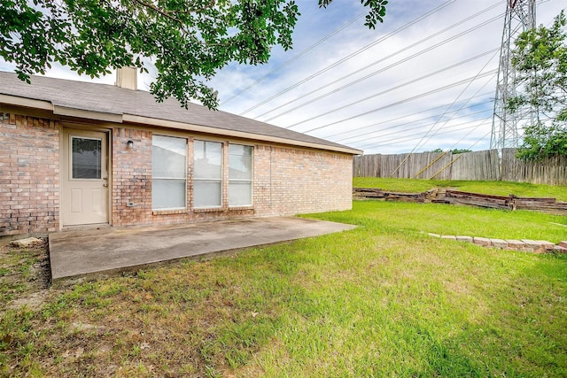 10832 Cobblestone Dr, Benbrook, TX 76126 - view of yard with a patio area