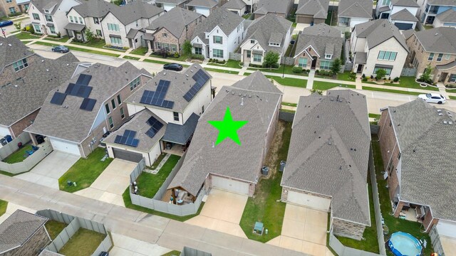 5415 Waterloo Dr, Sachse, TX 75048 - aerial perspective of suburban area