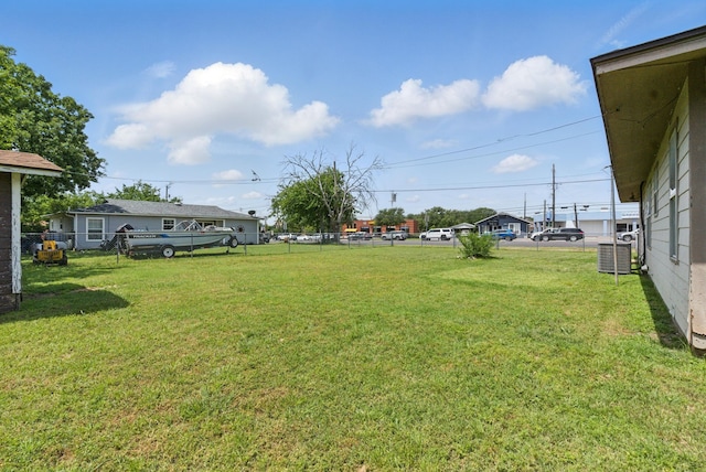 613 Crestview Dr, Granbury, TX 76048 - view of yard with central air condition unit
