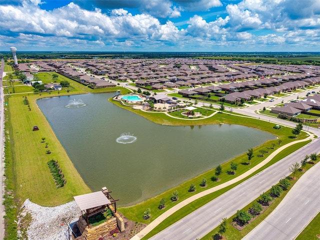 1416 Old Trail Rd, Royse City, TX 75189 - aerial perspective of suburban area featuring a large body of water