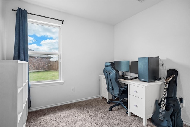 1416 Old Trail Rd, Royse City, TX 75189 - office with light carpet and baseboards