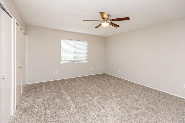 745 Cambridge Dr, Plano, TX 75023 - unfurnished bedroom with carpet floors, baseboards, and a ceiling fan