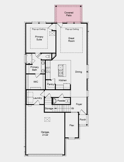 410 Holly Rd, Oak Point, TX 75068 - home floor plan