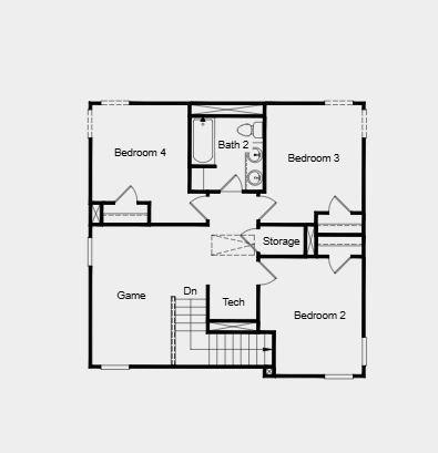 410 Holly Rd, Oak Point, TX 75068 - home floor plan
