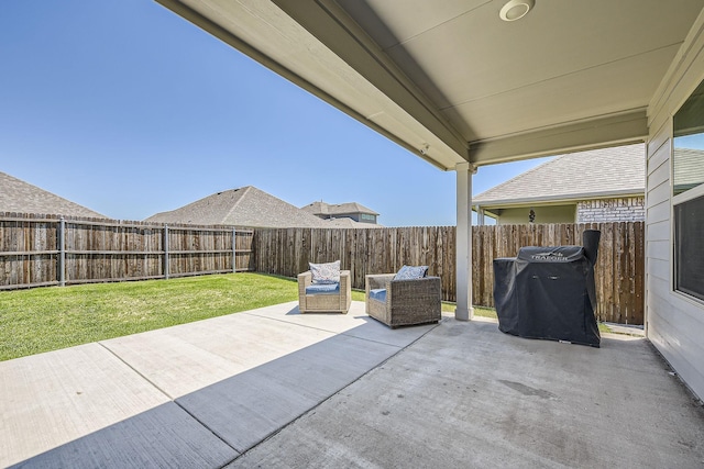 706 Spur Rdg, Princeton, TX 75407 - view of patio featuring a grill