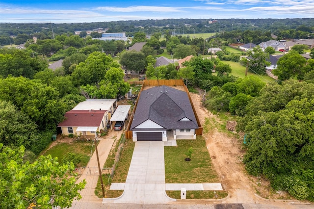2104 Danner St, Fort Worth, TX 76105 - aerial view of property and surrounding area