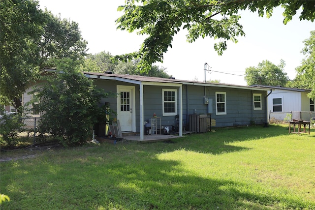 801 Grande Dr, Mesquite, TX 75149 - rear view of house featuring a patio