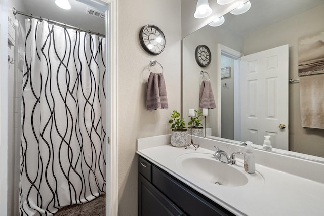 5136 Raisintree Dr, Fort Worth, TX 76244 - full bath featuring vanity and a shower with curtain