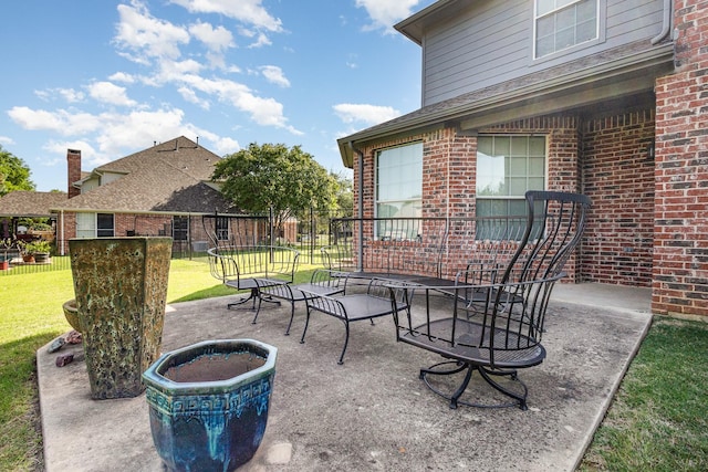 2605 Cherry Sage Dr, Flower Mound, TX 75022 - view of patio / terrace