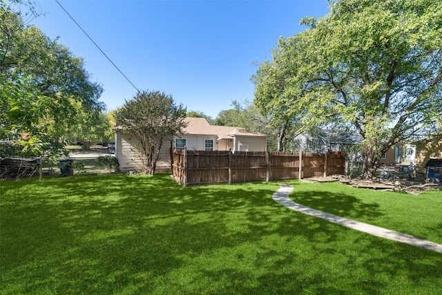 3109 S Wesleyan Dr, Fort Worth, TX 76105 - view of yard