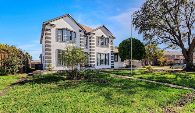 7129 Don Gomez Ln, Garland, TX 75043 - view of front of house with central AC