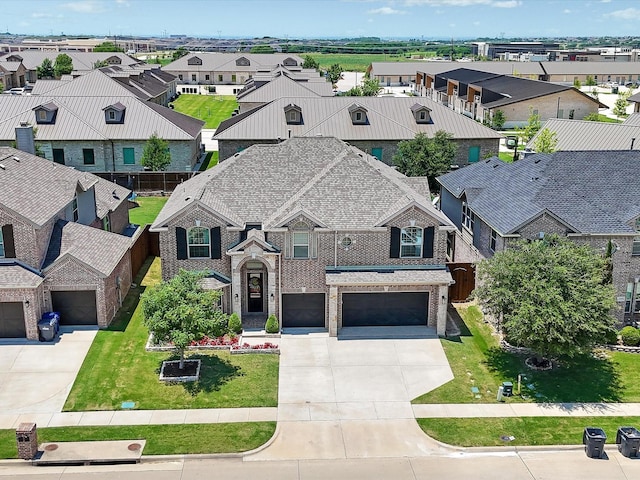 1505 Taylor Ln, Mckinney, TX 75071 - aerial perspective of suburban area