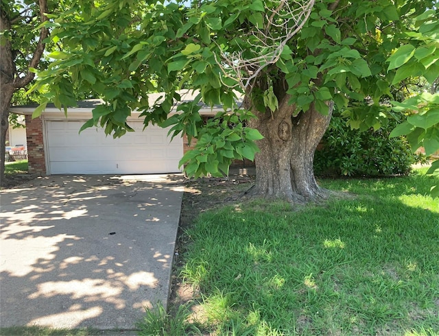 1317 W Bruton Rd, Mesquite, TX 75149 - view of yard featuring a garage and driveway