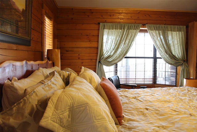 1147 Rs County Road 3503, Emory, TX 75440 - bedroom with wood walls
