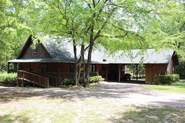 1147 Rs County Road 3503, Emory, TX 75440 - view of front of home featuring a porch and driveway
