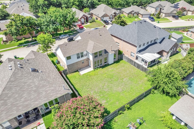 3925 Wisteria Ln, Haltom City, TX 76137 - aerial perspective of suburban area