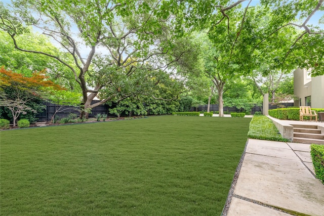view of yard