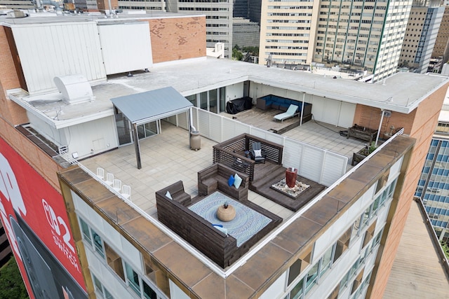 511 N Akard St Unit 1501, Dallas, TX 75201 - aerial view