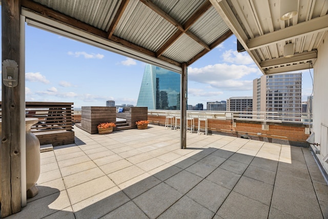 511 N Akard St Unit 1501, Dallas, TX 75201 - view of patio with a view of city