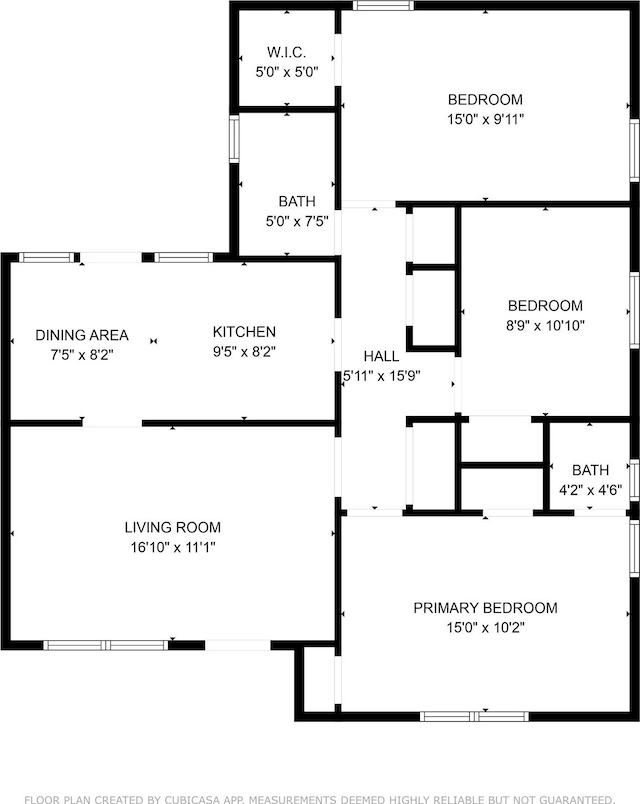 2018 Shawnee St, Denton, TX 76209 - home floor plan