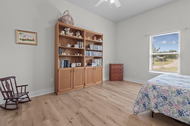 1461 Vz County Road 4607, Ben Wheeler, TX 75754 - bedroom featuring light wood-type flooring and baseboards