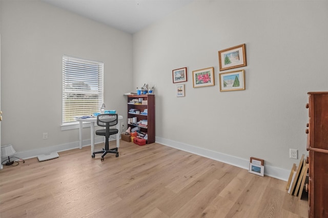 1461 Vz County Road 4607, Ben Wheeler, TX 75754 - home office with light wood finished floors and baseboards